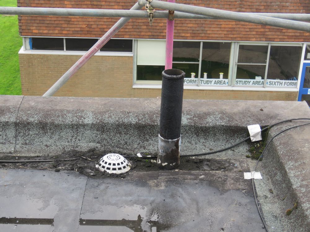 Daklekkage in Renkum